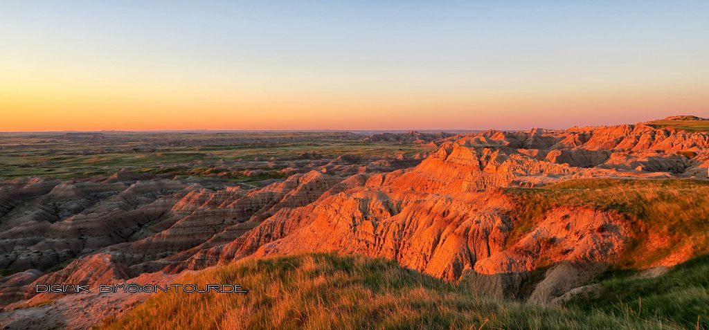 Sonnenaufgang-Badlands