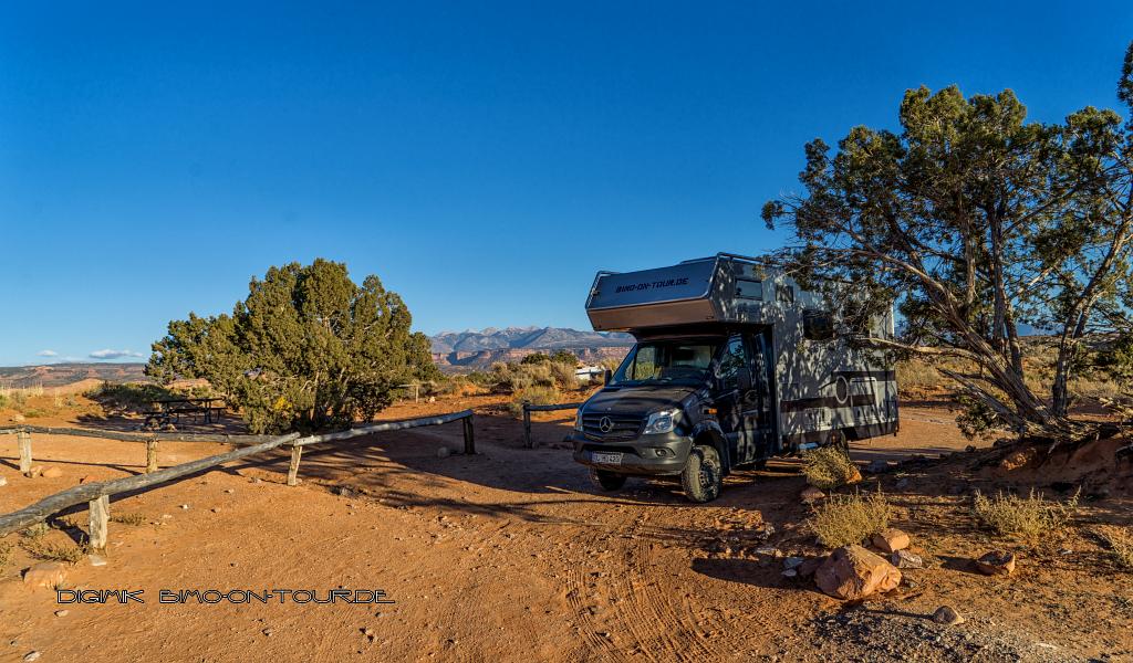 Sand Flats Campground Leben und Reisen im Wohnmobil