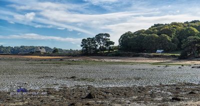 Kermouster-Stellplatz vom Meer aus
