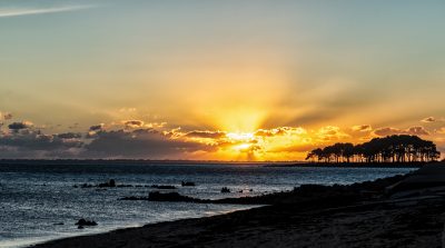 Locmariaquer-Sonnenuntergang