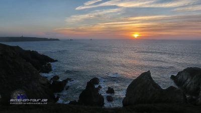 Pointe du Van-Sonnenuntergang