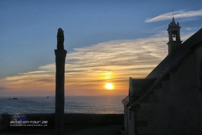 Chapelle Saint They-Sonnenuntergang