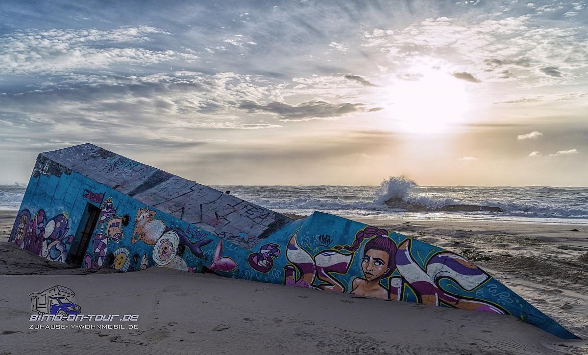 Bunker im Sand