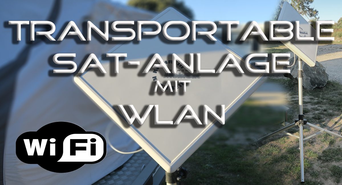 Transportable SAT Anlage