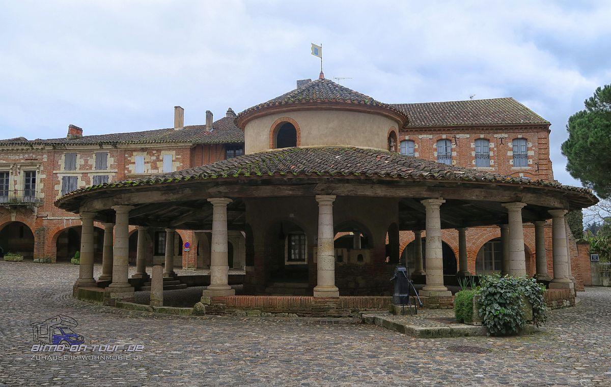 Auvillar-Getreidesilo