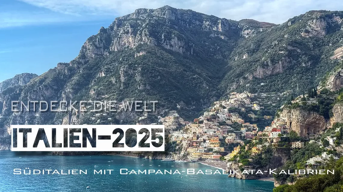 Italien 2025-Campania bis Kalabrien