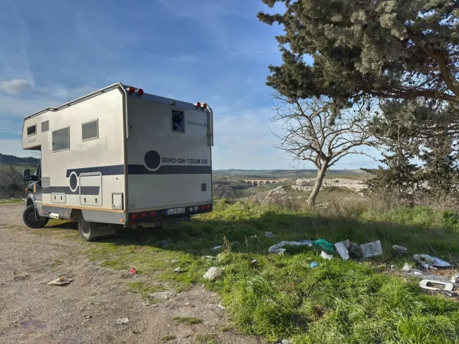 Gravina in Puglia Nachtplatz