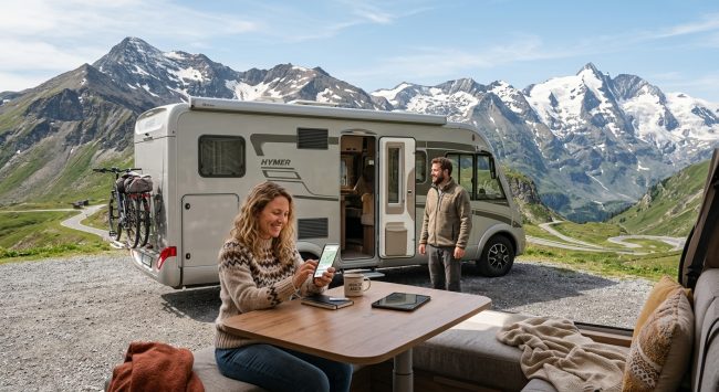 eSIM-Wohnmobil